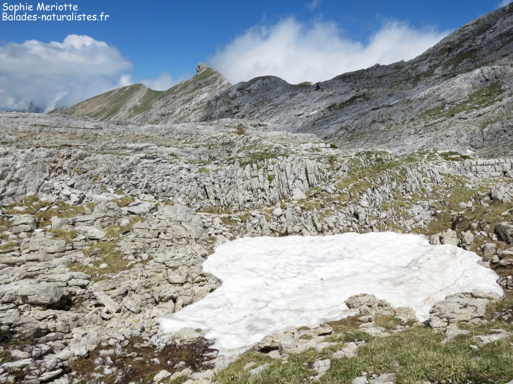 Scialets près du col des deux soeurs