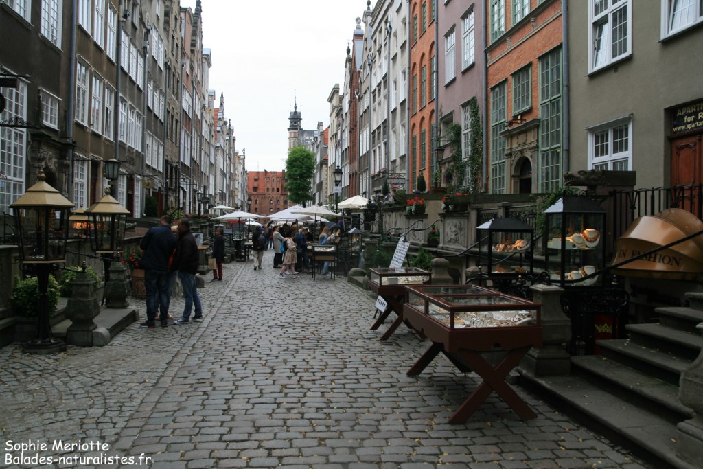 Gdansk, Mariacka Street, la rue de l'ambre