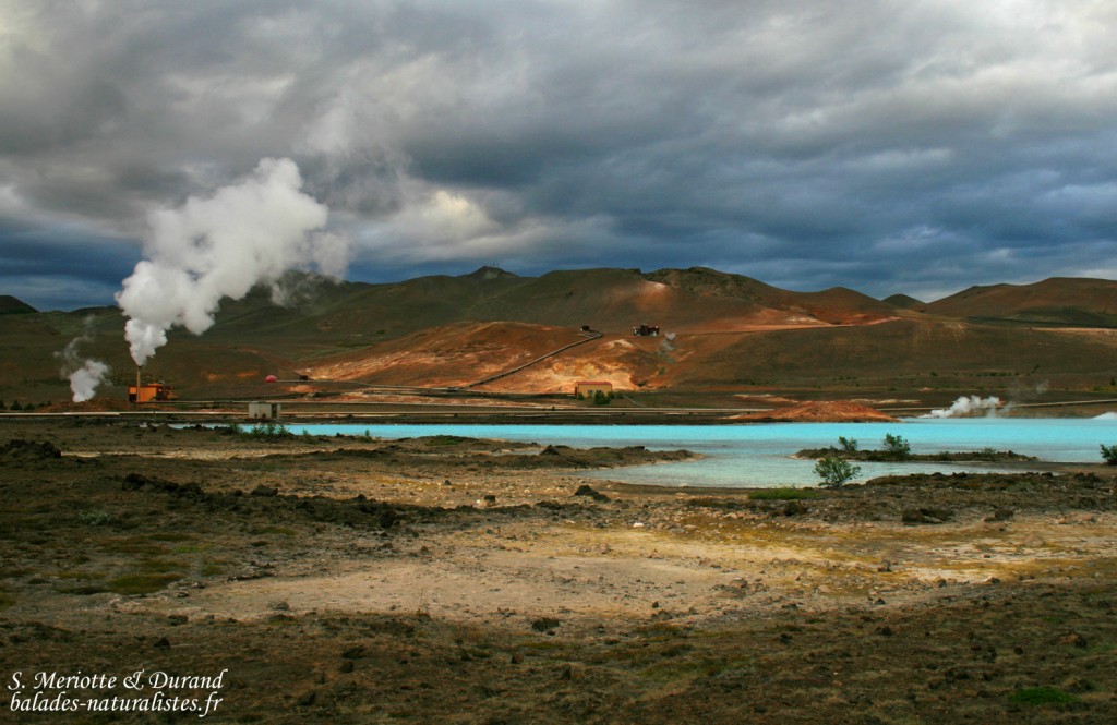 Circuit de solfatares jusqu'au Namajfall, Islande 2011