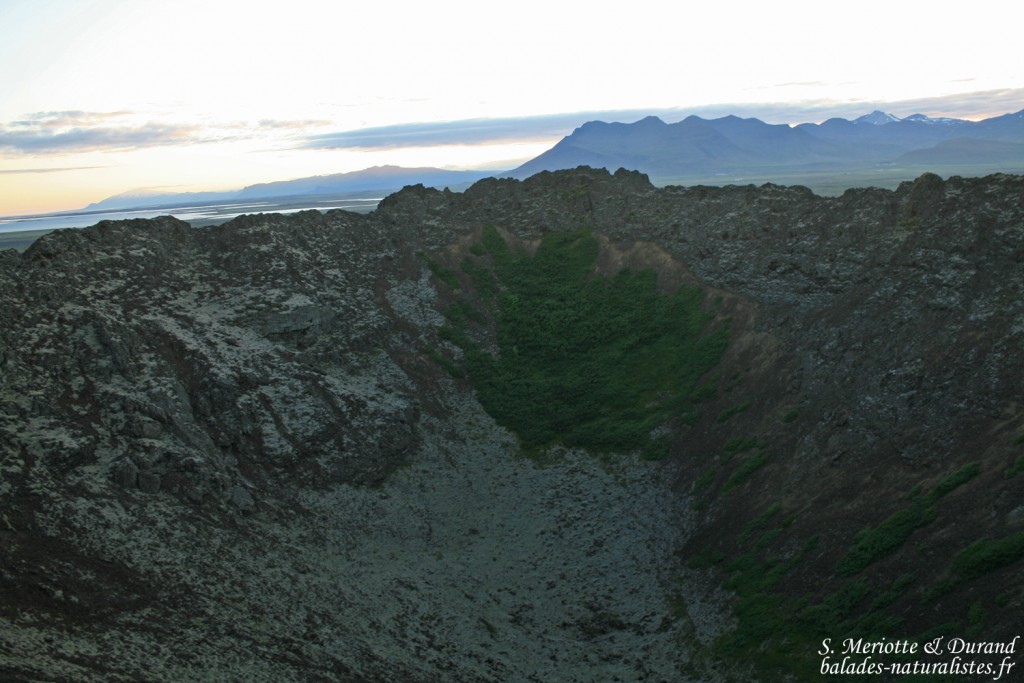 Le cratère d'Eldborg