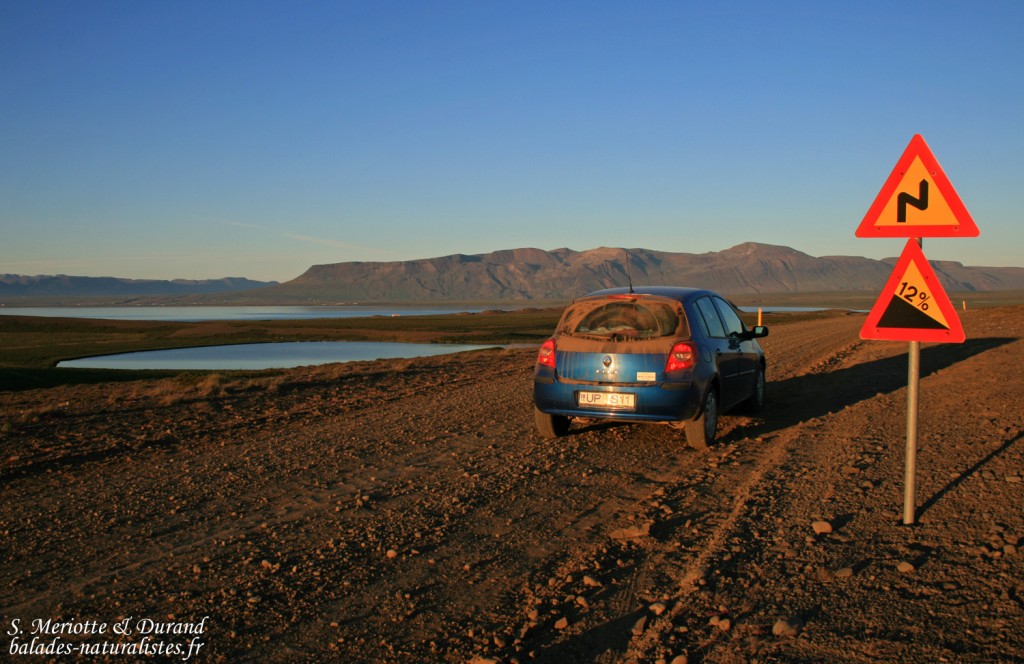 Piste au nord de l'Islande, 2011