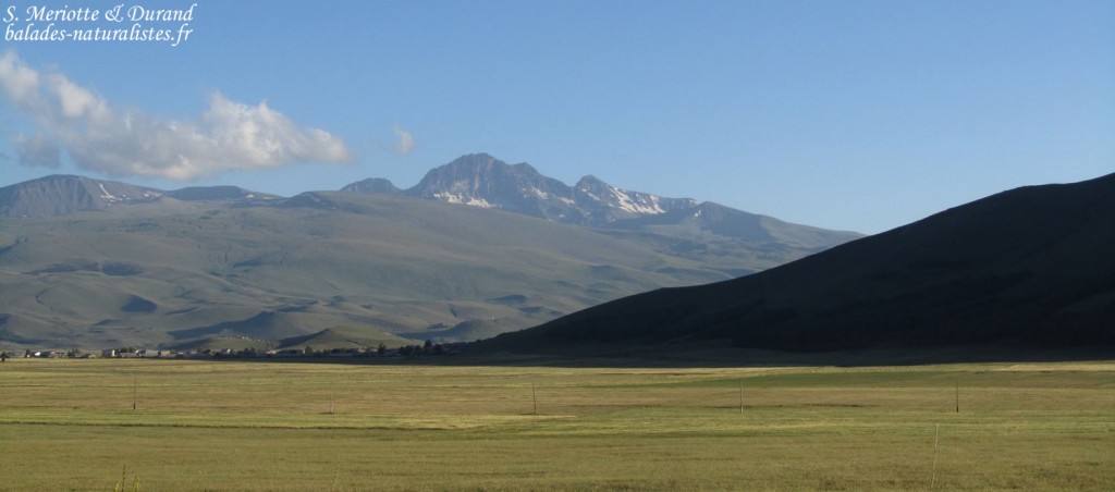 Plaines au pied de l'Aragts