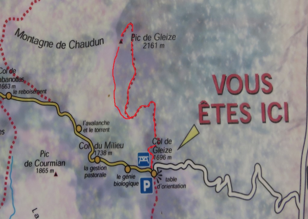 Boucle du pic de Gleize