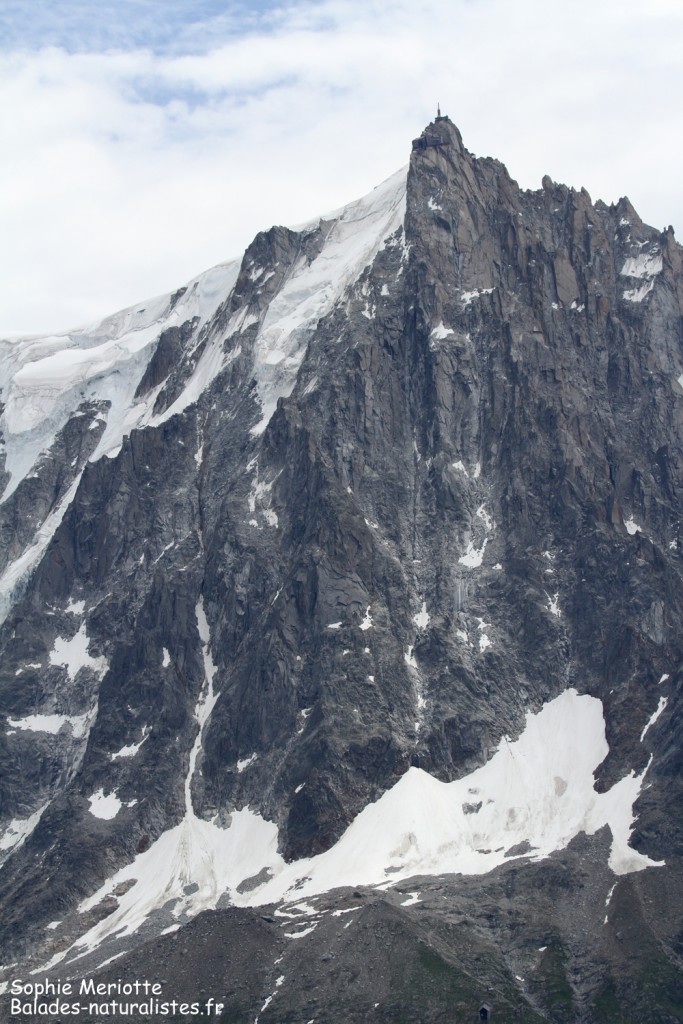 Aiguille du midi vue depuis le Brevent