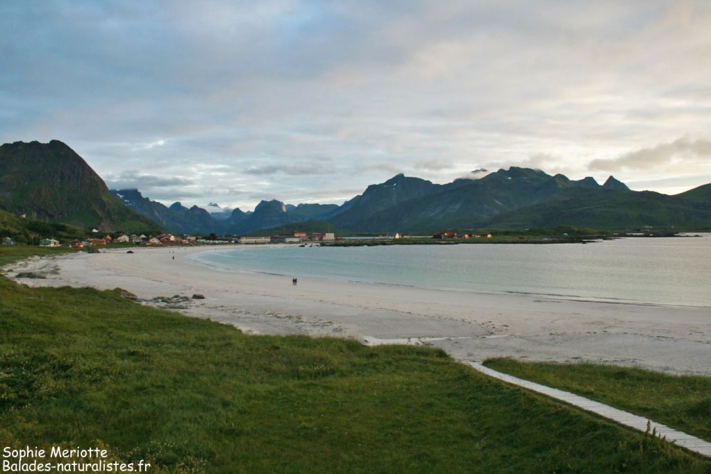 La plage de Flakstad